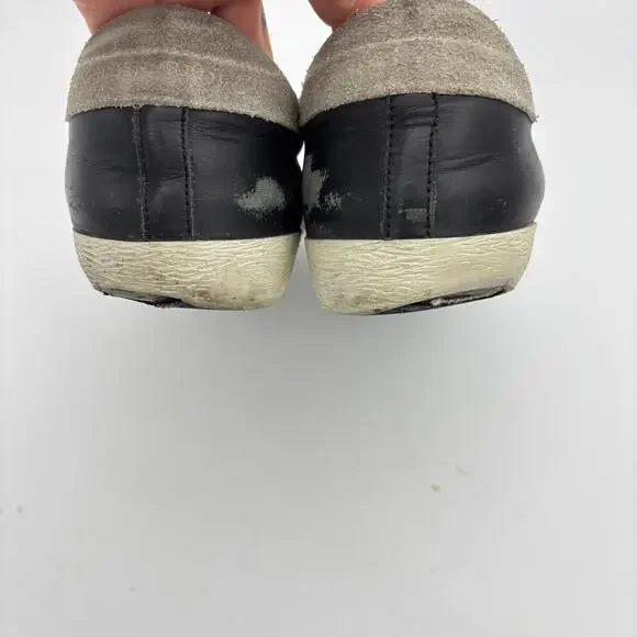 Golden Goose GDBB Super Star Sneakers Leather Suede Mens Shoes 41 US 8